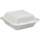 Compostable Bagasse Clamshell Meal Box 8