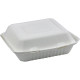 Compostable Bagasse Clamshell Meal Box 9