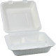 Compostable Bagasse Clamshell 3CP Meal Box 9
