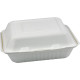 Compostable Bagasse Clamshell 3CP Meal Box 9