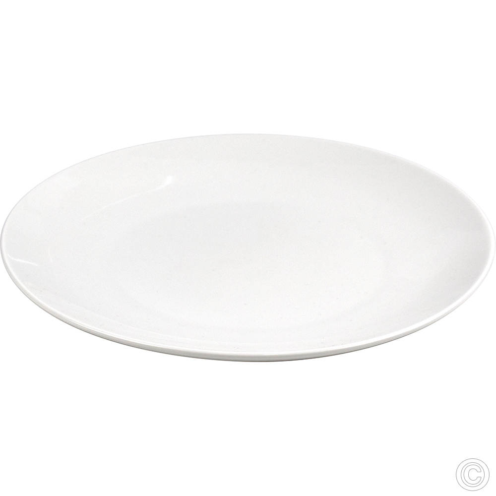 Porcelain Coupe Plate 260mm 10