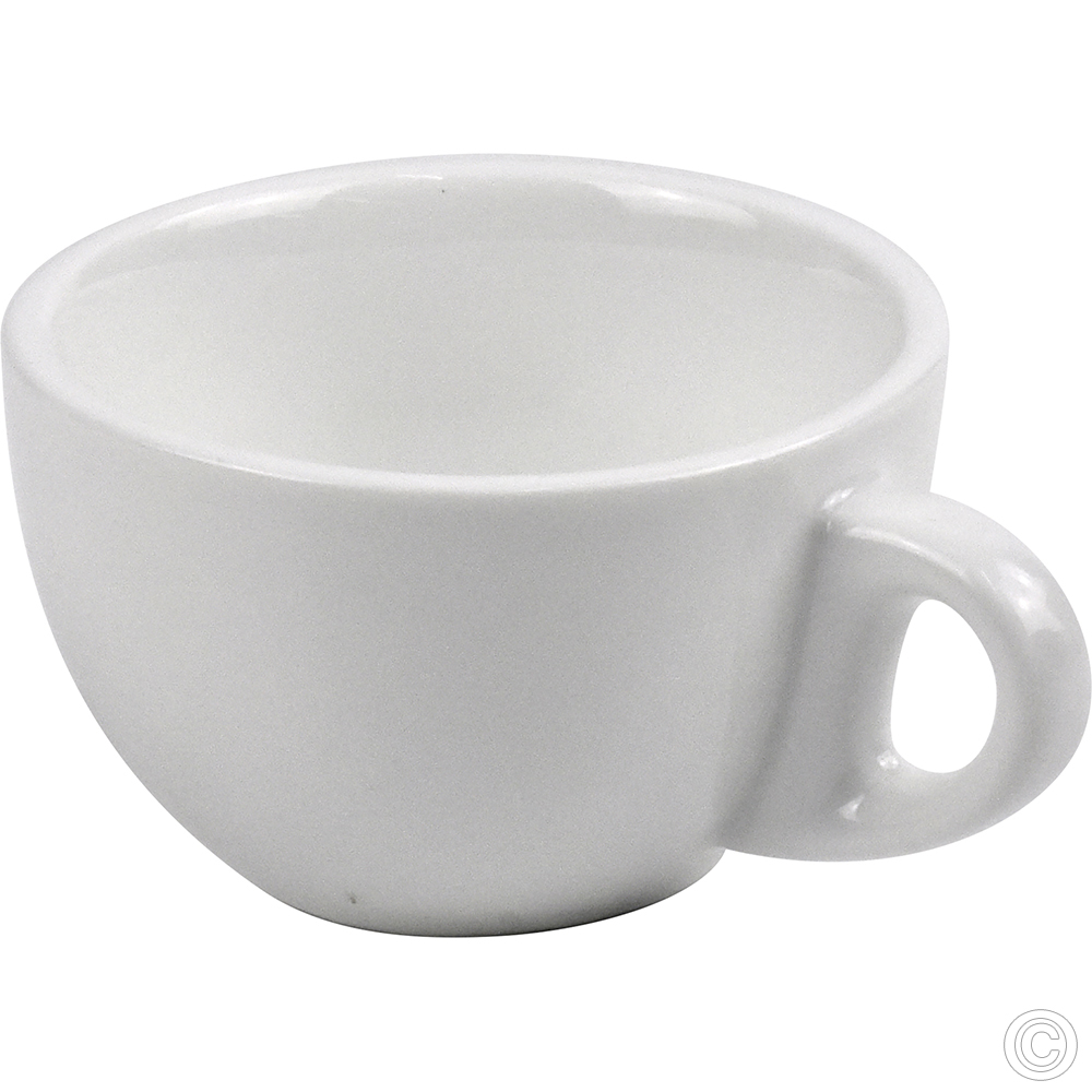 Porcelain Cappuccino Cup 80ml 3oz White