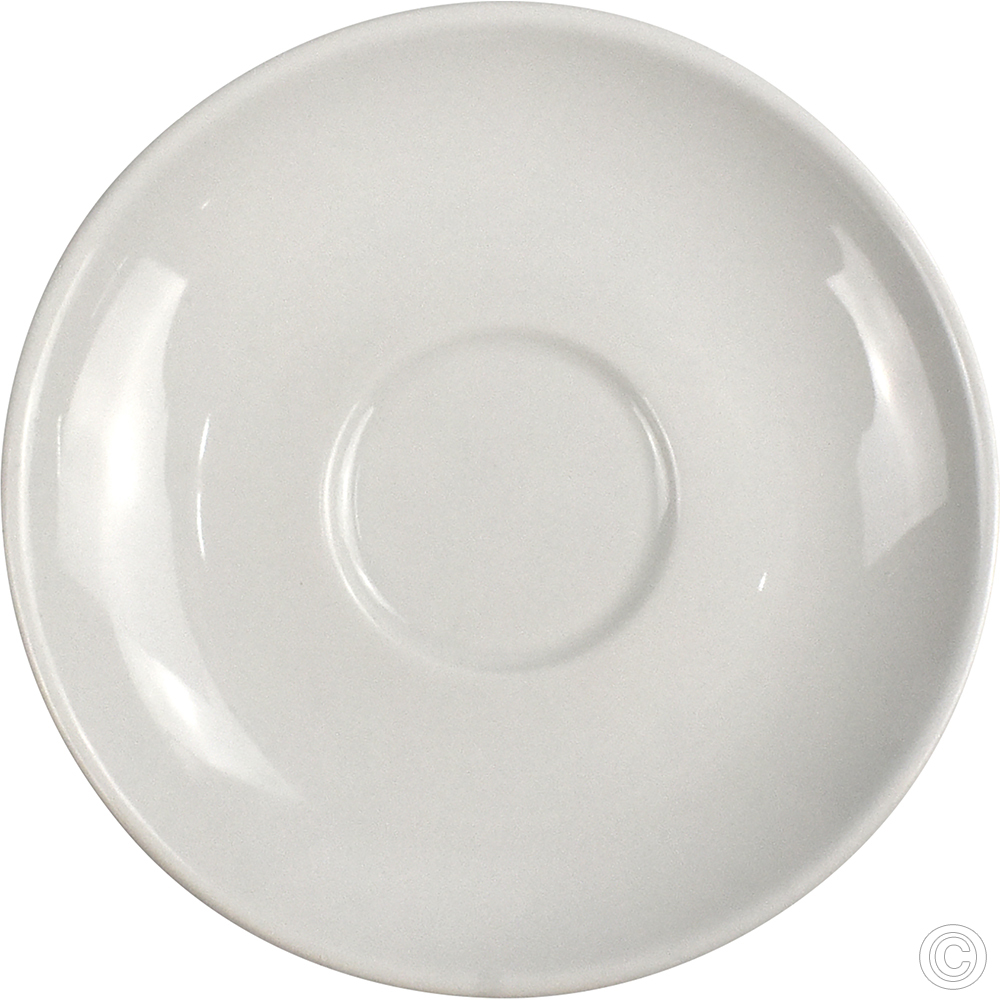 Porcelain Saucer 125mm White image