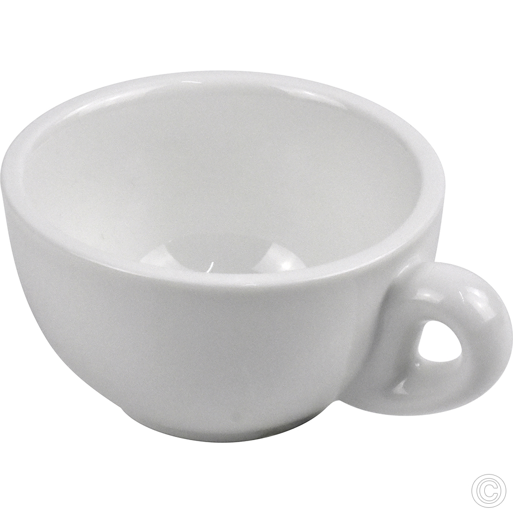Porcelain Cappuccino Cup 210ml 10oz White 