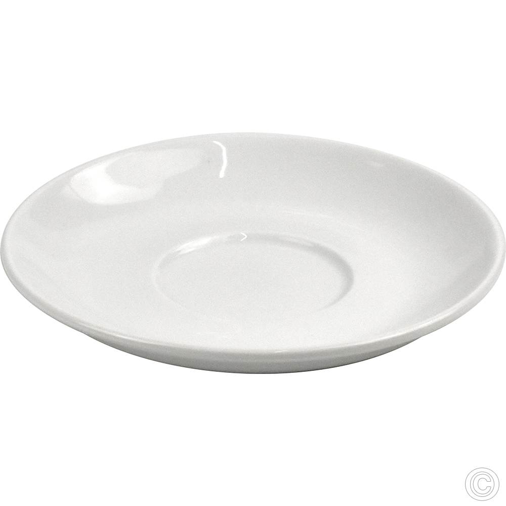 Porcelain Large Saucer 141mm White