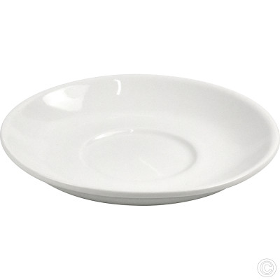 Porcelain Large Saucer 150mm White 
