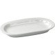 Porcelain Flared Rimmed Oval Platter 230mm 9