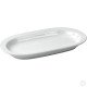 Porcelain Flared Rimmed Oval Platter 260mm 10