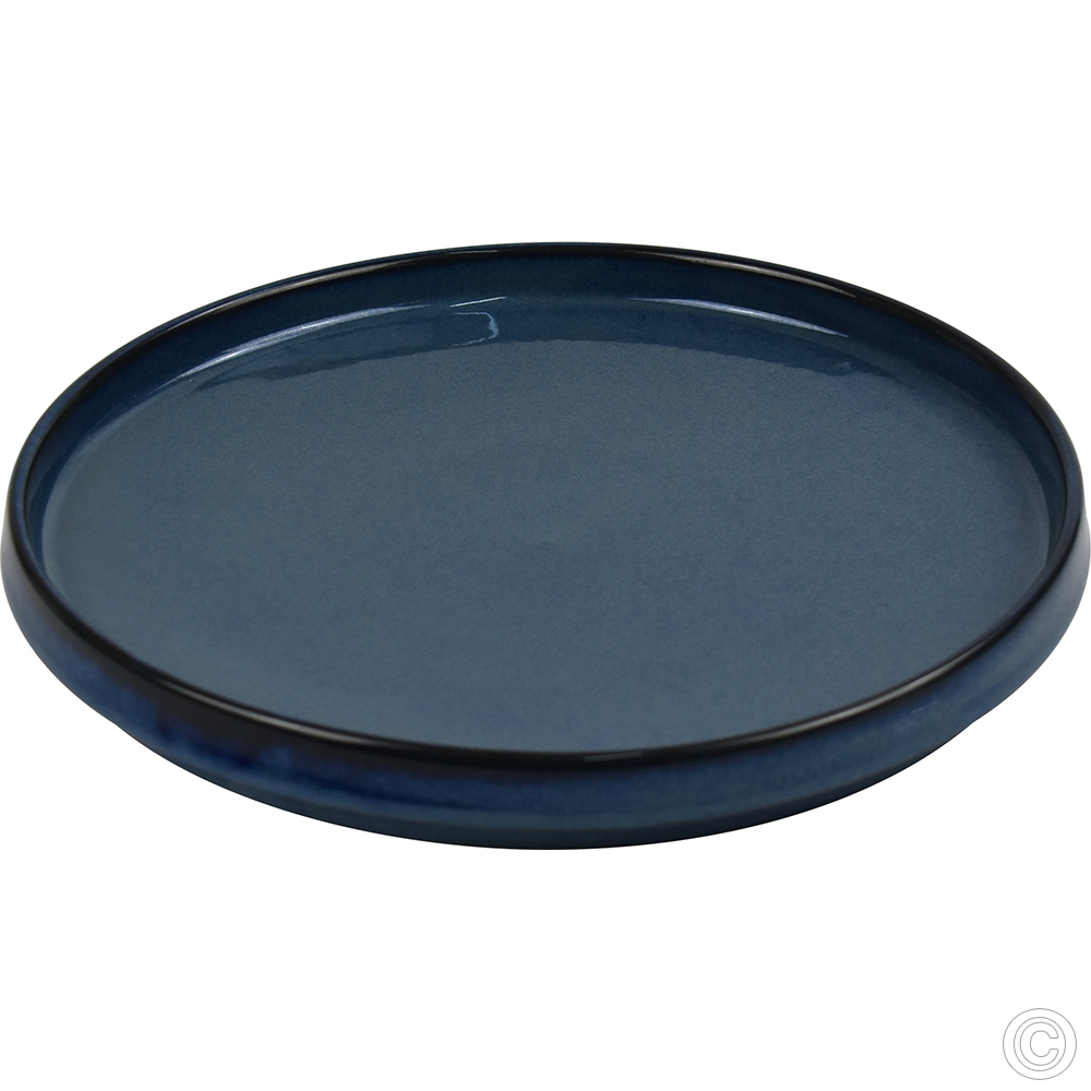 Porcelain Straight Edge Plate 260MM 10