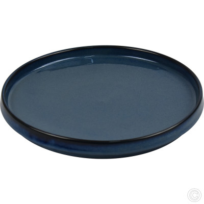 Porcelain Straight Edge Plate 260MM 10