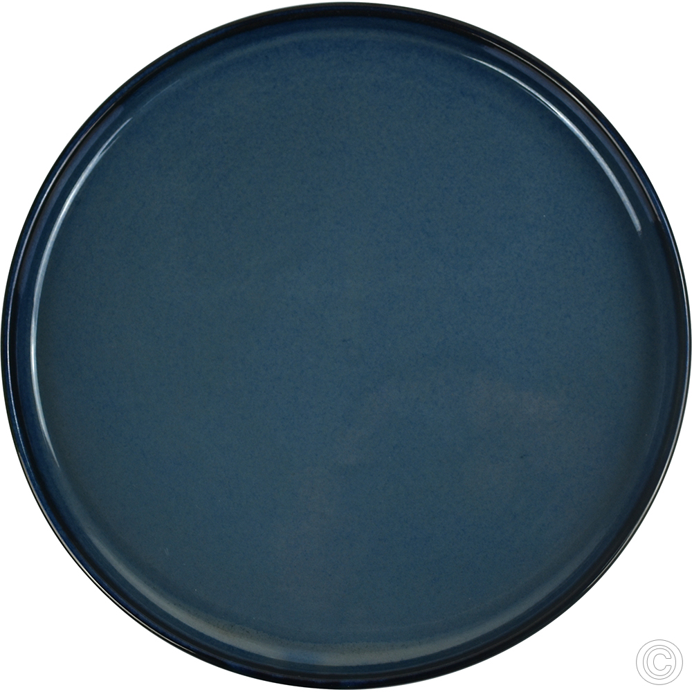 Porcelain Straight Edge Plate 260MM 10