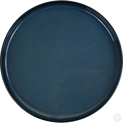 Porcelain Straight Edge Plate 260MM 10