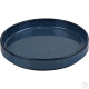 Porcelain Round Stacking Tray 800ML 28Oz Reactive Glaze Blue Crockery image