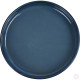 Porcelain Round Stacking Tray 800ML 28Oz Reactive Glaze Blue Crockery image
