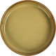 Porcelain Round Stacking Tray 650ML 22Oz Reactive Glaze Brown image