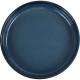 Porcelain Round Stacking Tray 650ML 22Oz Reactive Glaze Blue Crockery image