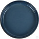Porcelain Round Stacking Tray 650ML 22Oz Reactive Glaze Blue Crockery image
