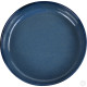 Porcelain Round Stacking Tray 450ML 18Oz Reactive Glaze Blue image