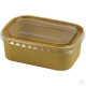 Recyclable Microwavable Kraft Food Container With PET Lid Rectangle 750ml (26oz) 25 Pack Kraft Food Containers image