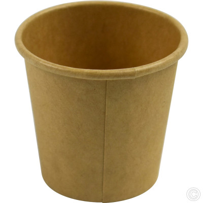 Paper Portion Pot Kraft 28ml/1oz 50 Pack