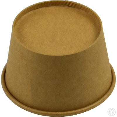 Kraft Paper Portion Pot 56ml/2oz 50 Pack