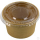 Kraft Paper Portion Pot 56ml/2oz 50 Pack Kraft Food Containers image