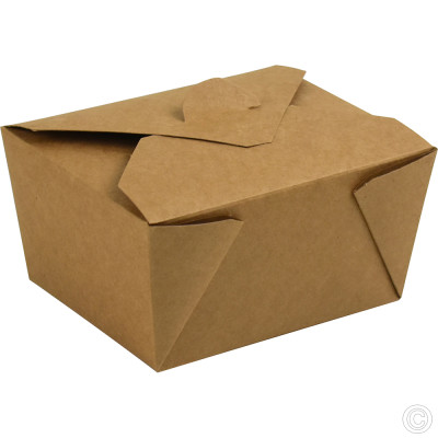 No.1 Kraft Snack Box 750ml/26oz 50 Pack