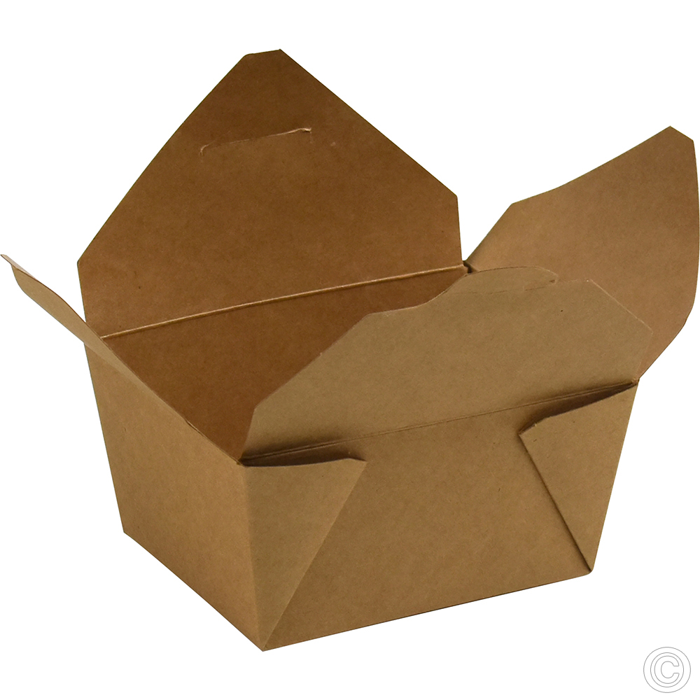 No.1 Kraft Snack Box 750ml/26oz 50 Pack