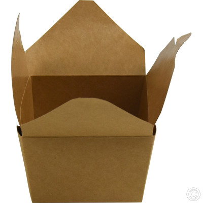 No.1 Kraft Snack Box 750ml/26oz 50 Pack
