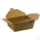No.8 Kraft Snack Box Brown 1400ml/49oz 50 Pack Kraft Food Containers image