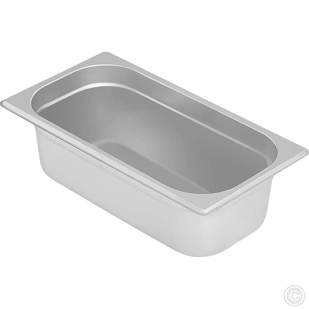 Stainless Steel Gastronorm 1/3 40mm Deep