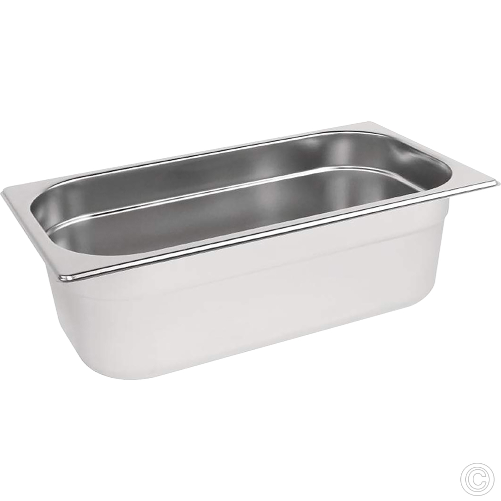 Stainless Steel Gastronorm 1/3 100mm Deep