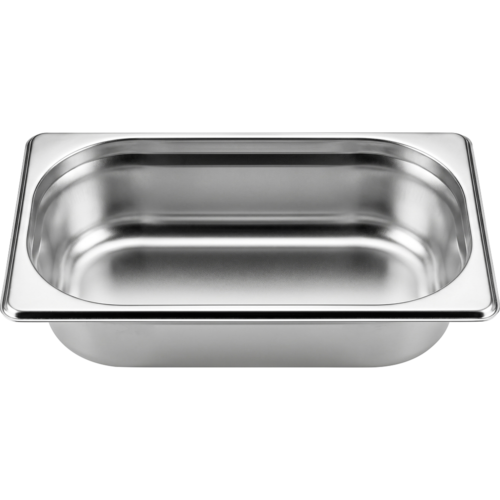 Stainless Steel Gastronorm 1/4 65mm Deep