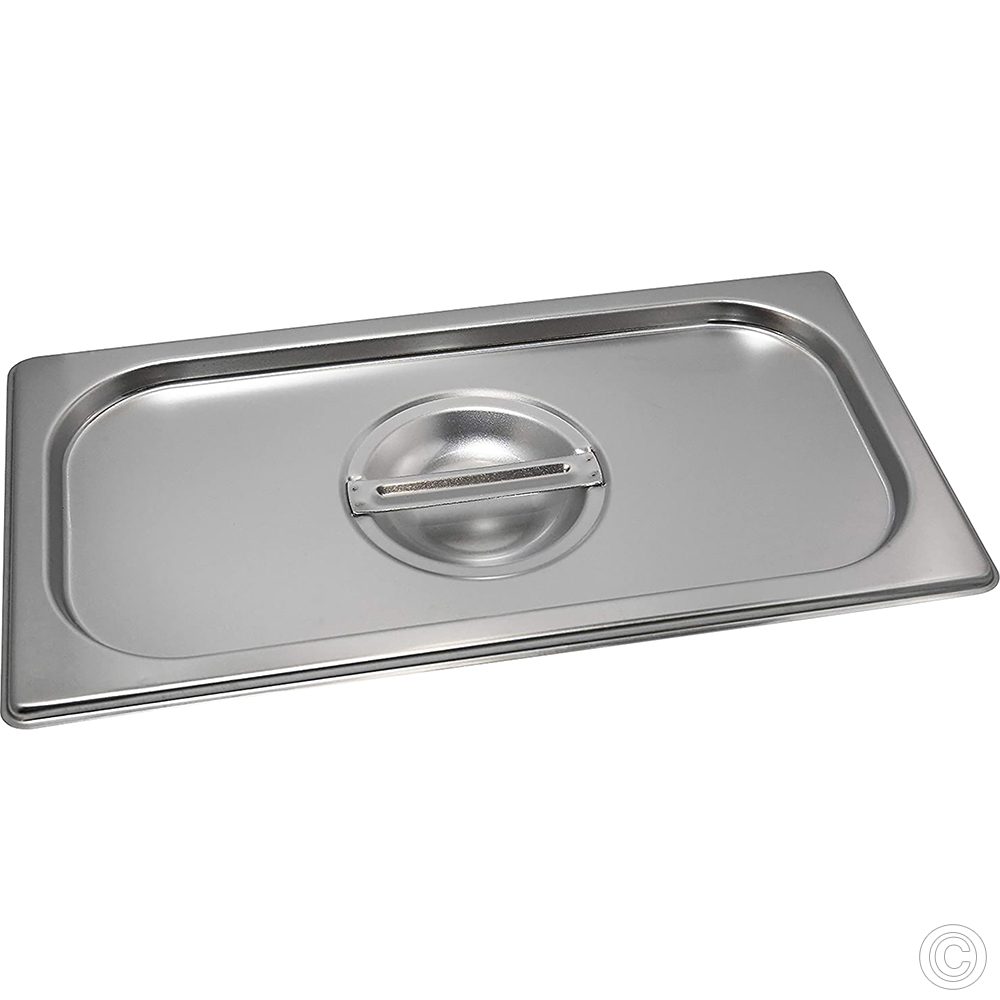 Stainless Steel Gastronorm Cover 1/3 176mm