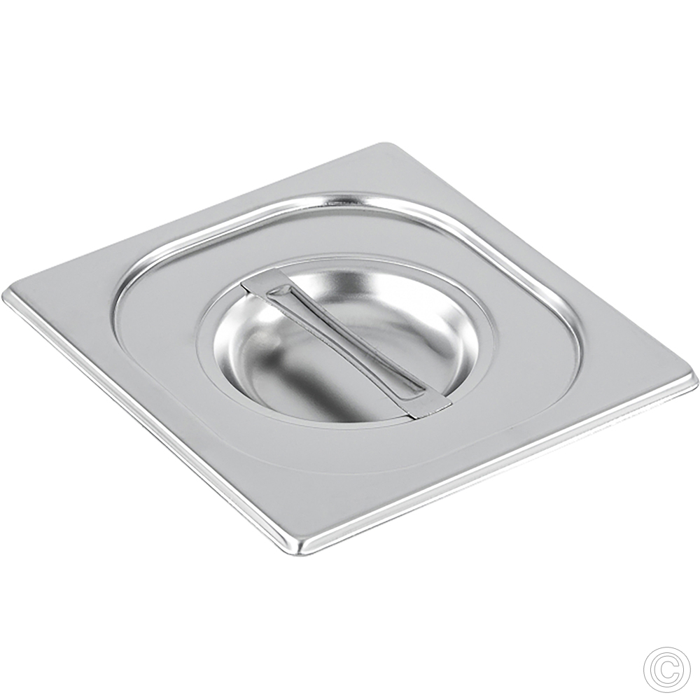 Stainless Steel Gastronorm Cover 1/6 162mm