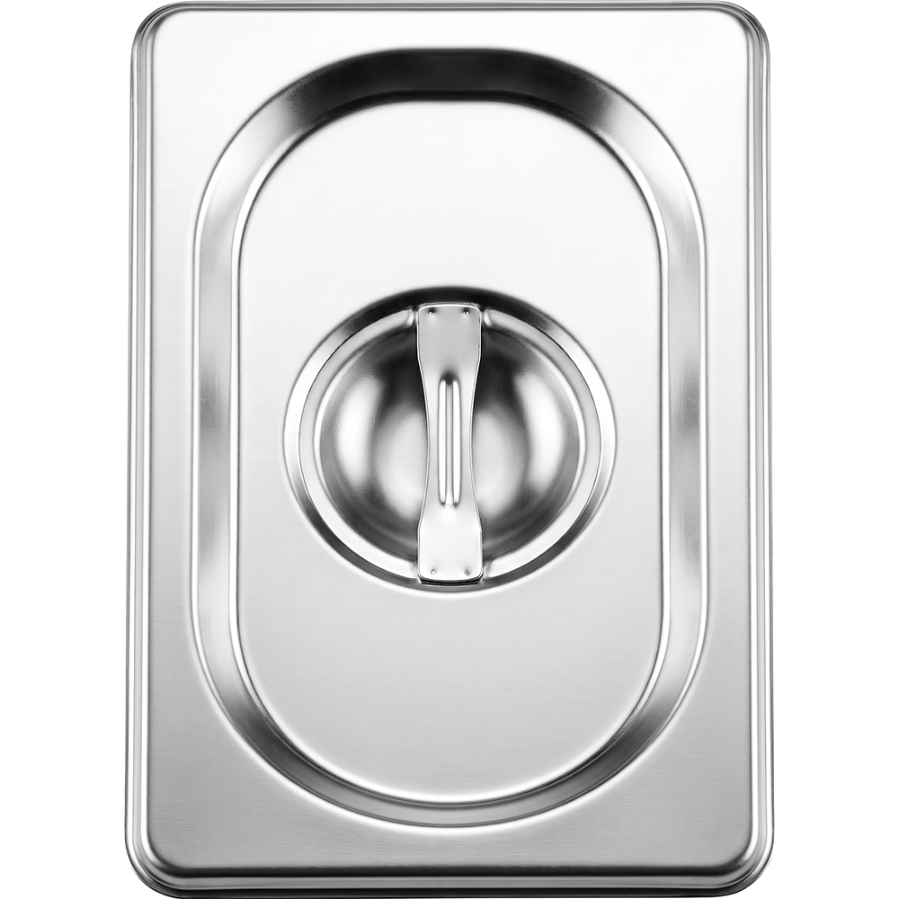 Stainless Steel Gastronorm Cover 1/9 108mm