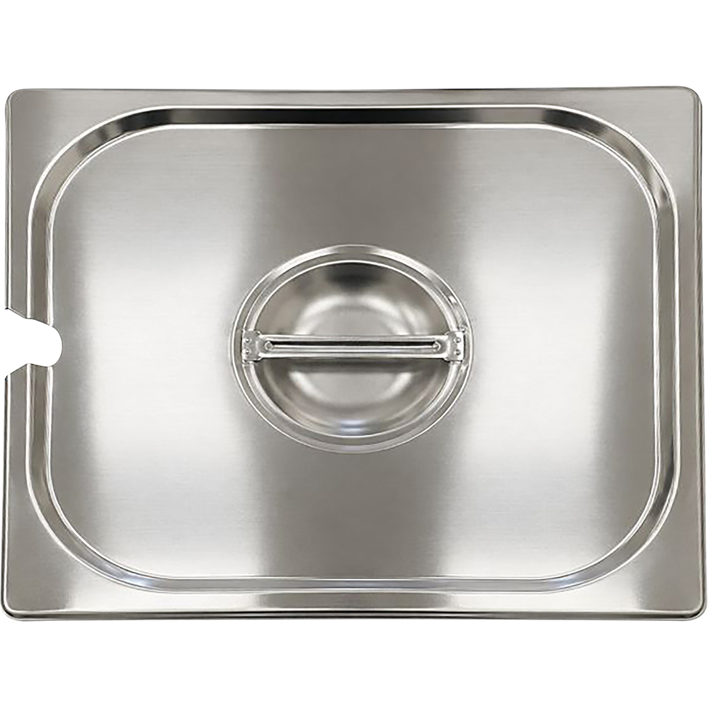 Stainless Steel Gastronorm Cover Notched 2/3 325mm