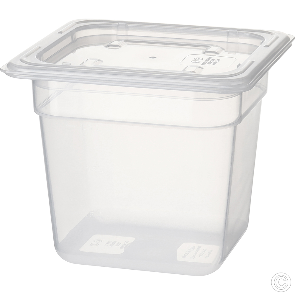 Polypropylene Gastronorm 1/6 150mm Deep