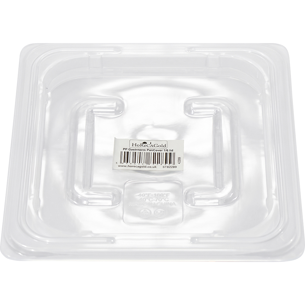Polypropylene Gastronorm Cover 1/6 lid 162mm