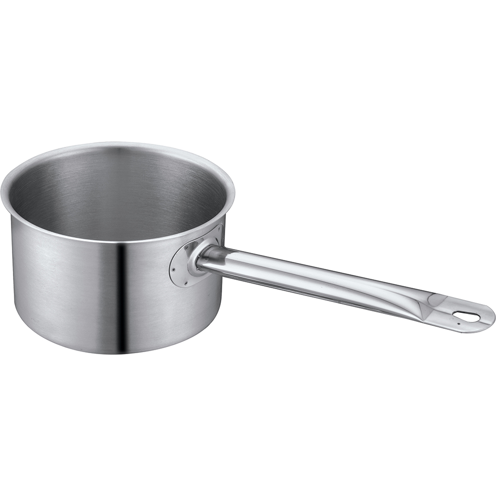 Stainless Steel High Body Induction Sauce Pan with Lid 120mm