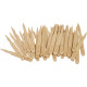 Compostable Wooden Steak Marker 90mm Medium 100 Pack Wooden Serveware image