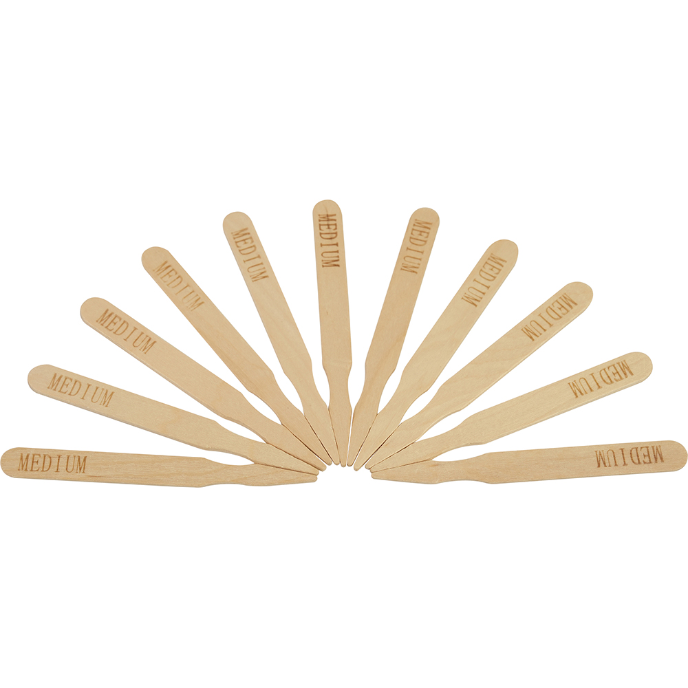 Compostable Wooden Steak Marker 90mm Medium 100 Pack Wooden Serveware image