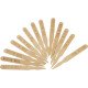 Compostable Wooden Steak Marker 90mm Medium Well 100 Pack Wooden Serveware image