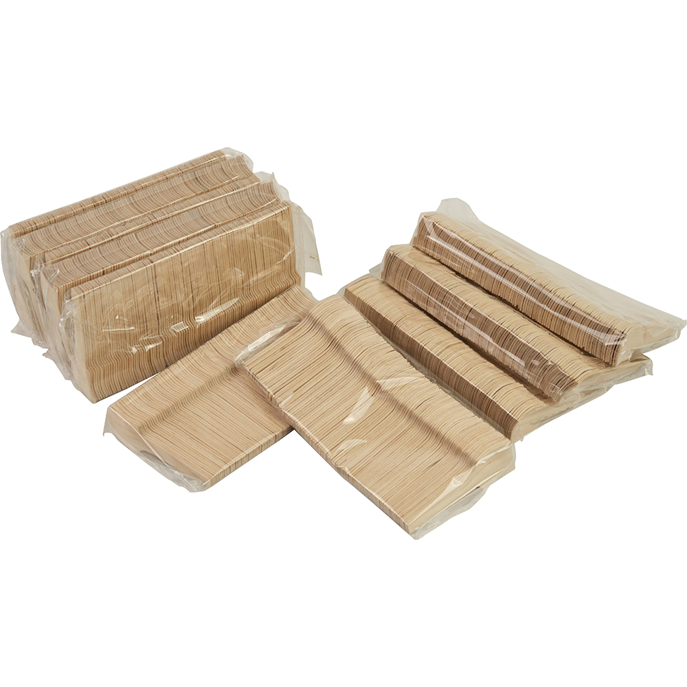 Compostable Wooden Ice Cream Spoons 1000 Pack image