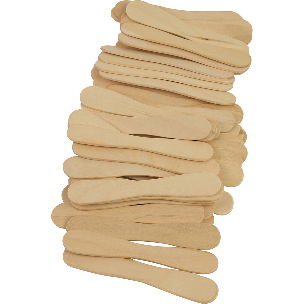 Compostable Wooden Ice Cream Bow Tie Sticks 1000 Pack