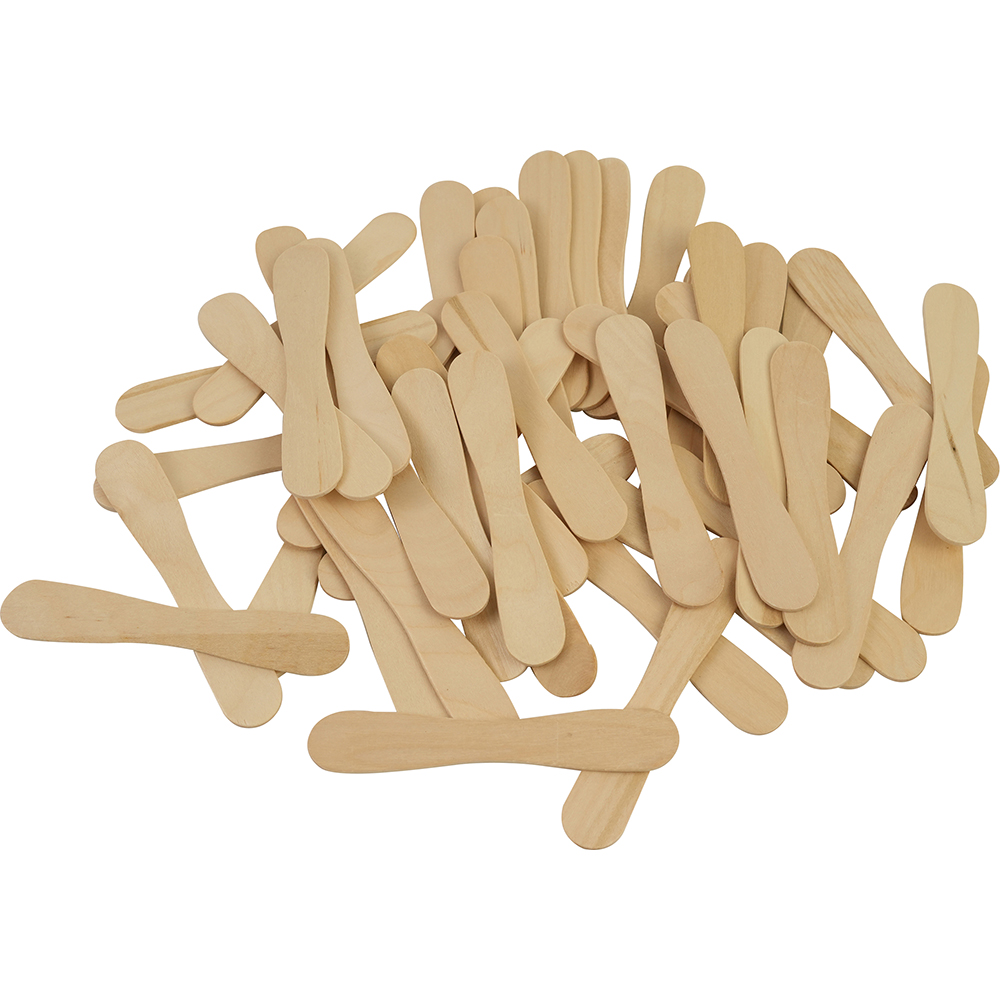 Compostable Wooden Ice Cream Bow Tie Sticks 1000 Pack