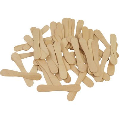 Compostable Wooden Ice Cream Bow Tie Sticks 1000 Pack