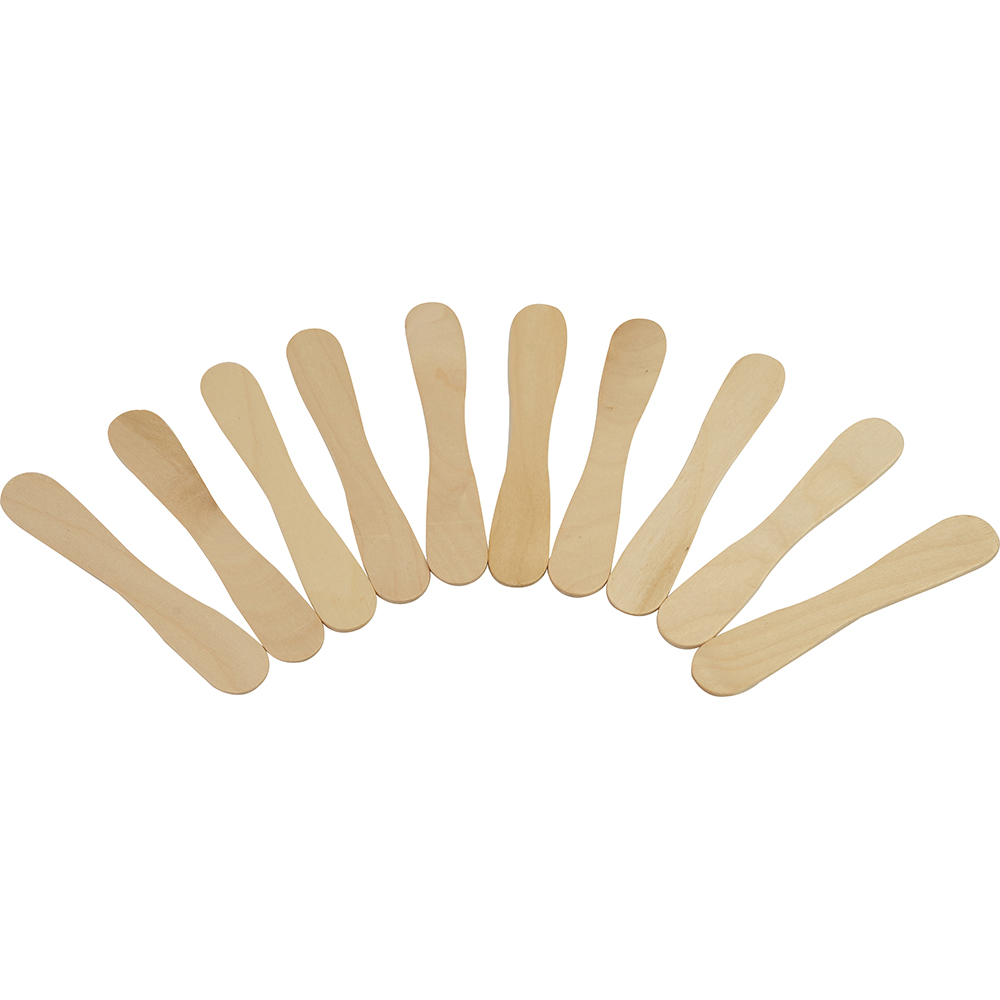 Compostable Wooden Ice Cream Bow Tie Sticks 1000 Pack