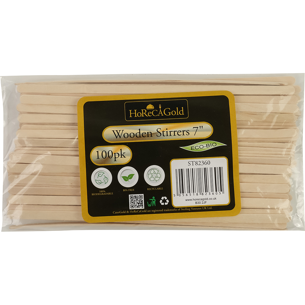 Compostable Wooden Stirrer 7