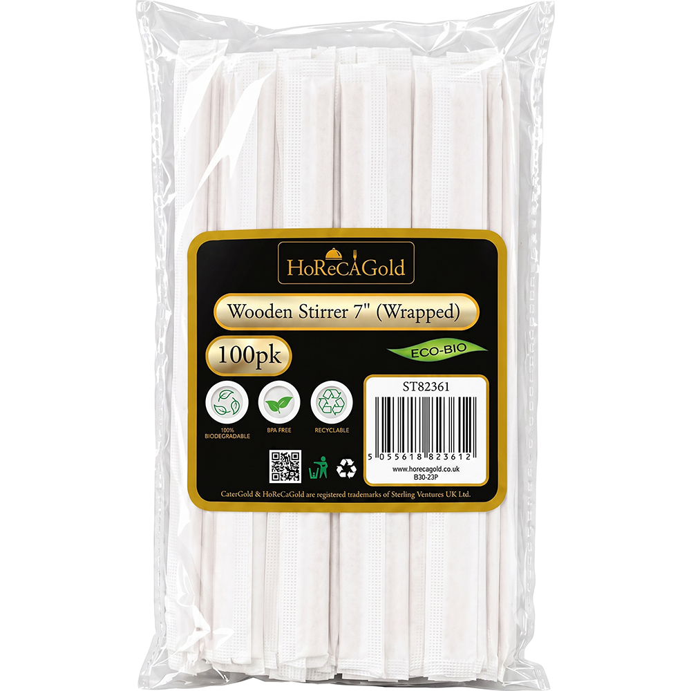 Compostable Wooden Stirrer 7